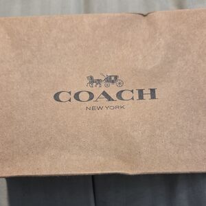 Coach Brown Paper Bag